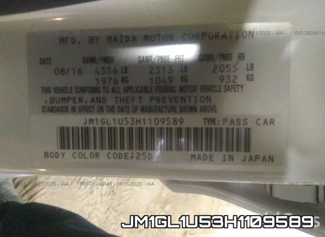 JM1GL1U53H1109589 фото 10