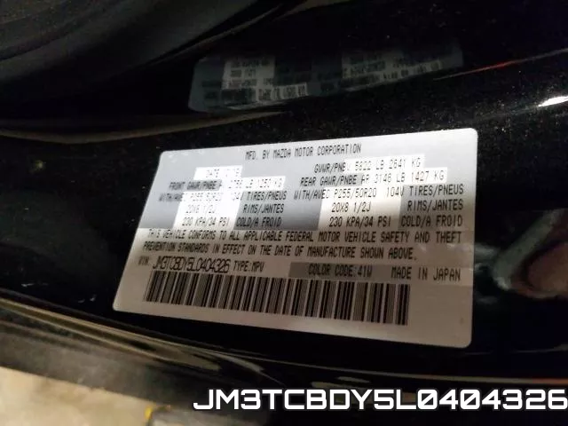 JM3TCBDY5L0404326 фото 2