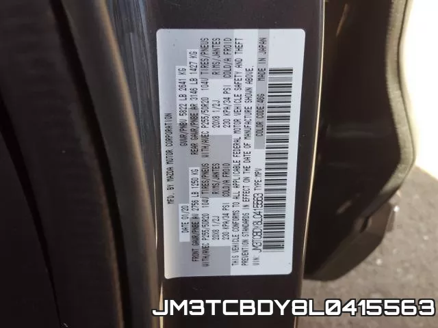 JM3TCBDY8L0415563 фото 2