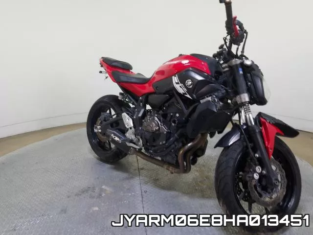 JYARM06E8HA013451 фото 3