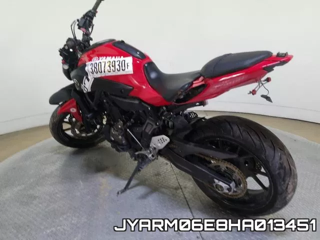 JYARM06E8HA013451 фото 7