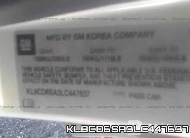 KL8CD6SA3LC447637 фото 10
