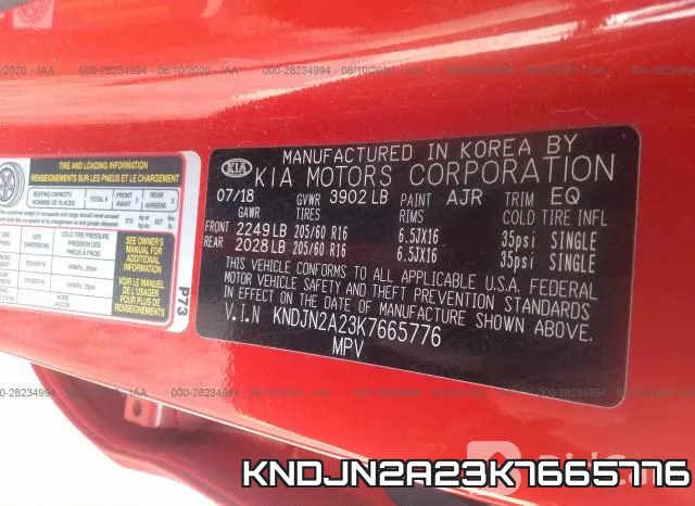 KNDJN2A23K7665776 фото 10