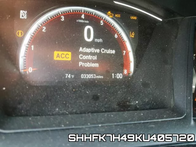 SHHFK7H49KU405720 фото 9