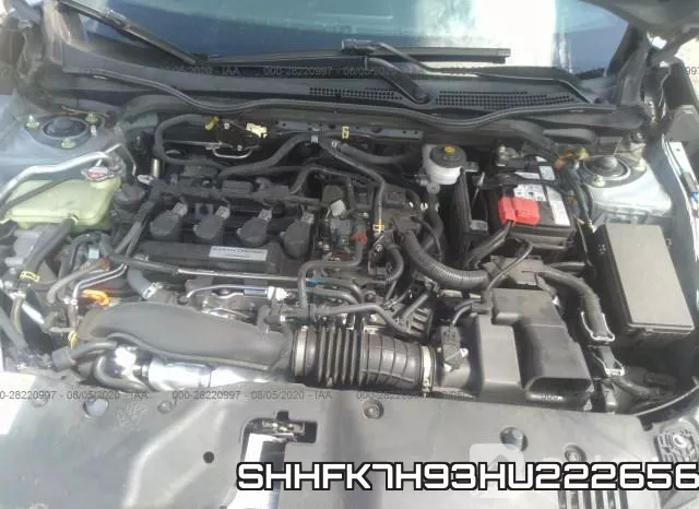 SHHFK7H93HU222656 фото 2