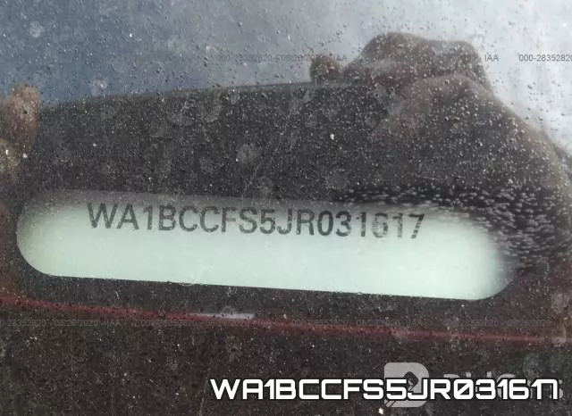 WA1BCCFS5JR031617 фото 10