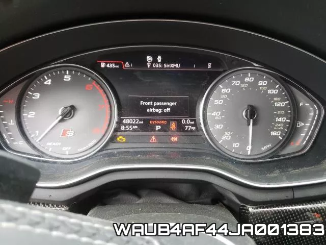 WAUB4AF44JA001383 фото 9