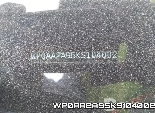 WP0AA2A95KS104002 фото 10