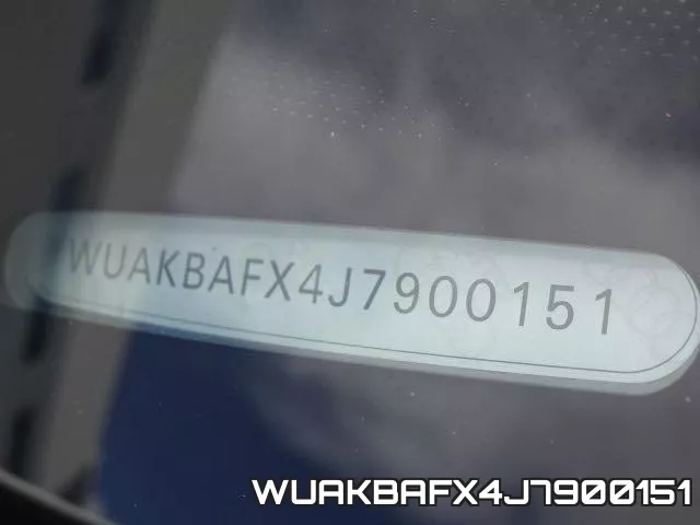 WUAKBAFX4J7900151 фото 2