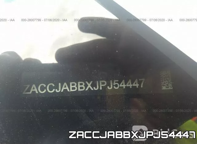 ZACCJABBXJPJ54447 фото 10