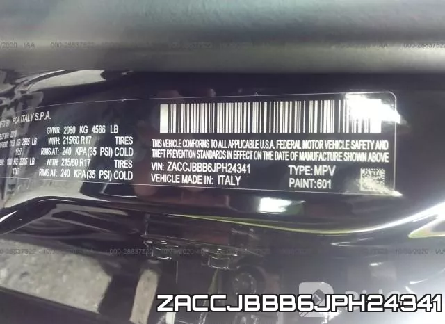 ZACCJBBB6JPH24341 фото 10