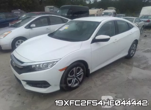 19XFC2F54HE044442 фото 3