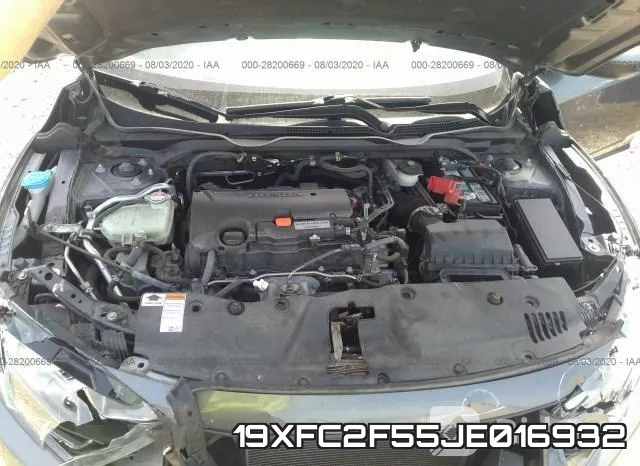 19XFC2F55JE016932 фото 2