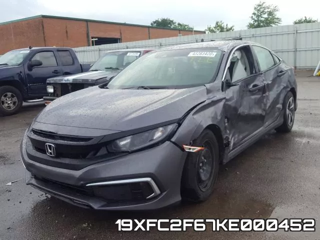 19XFC2F67KE000452 фото 3