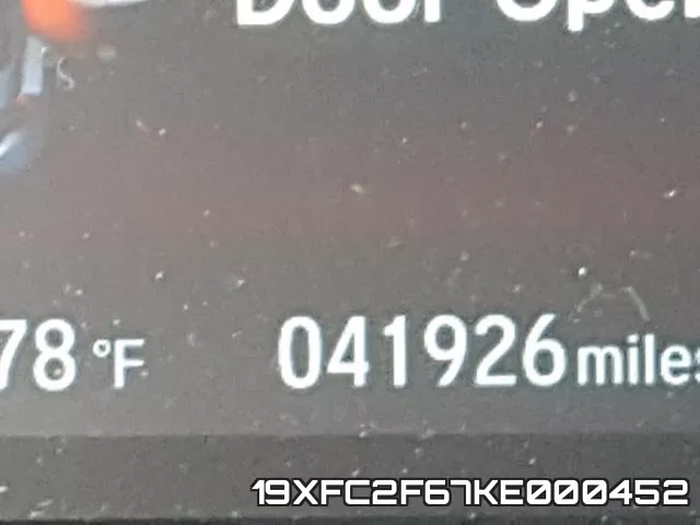 19XFC2F67KE000452 фото 9