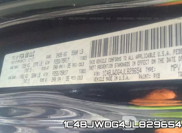 1C4BJWDG4JL829654 фото 10