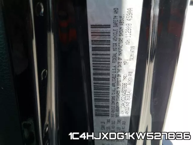 1C4HJXDG1KW527836 фото 2