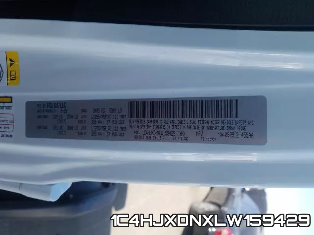 1C4HJXDNXLW159429 фото 2