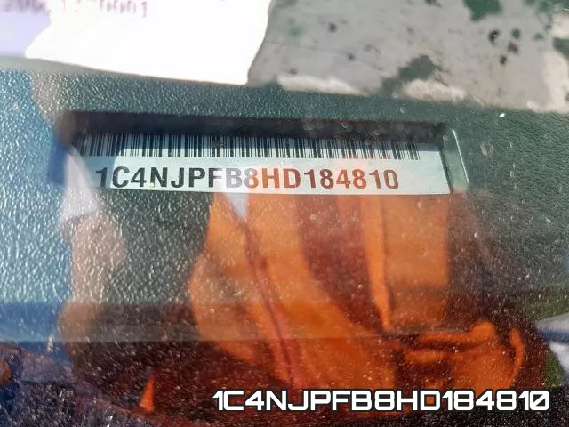 1C4NJPFB8HD184810 фото 2