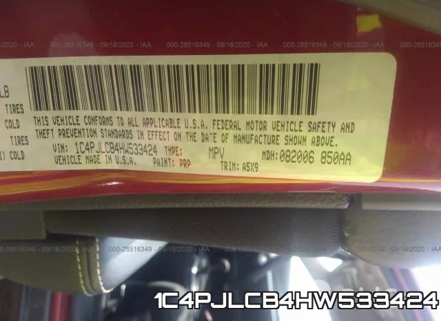 1C4PJLCB4HW533424 фото 10