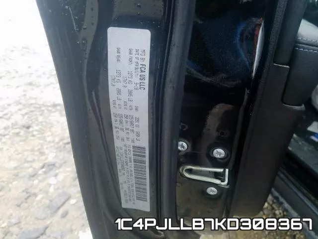 1C4PJLLB7KD308367 фото 2