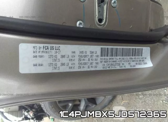 1C4PJMBX5JD572365 фото 10