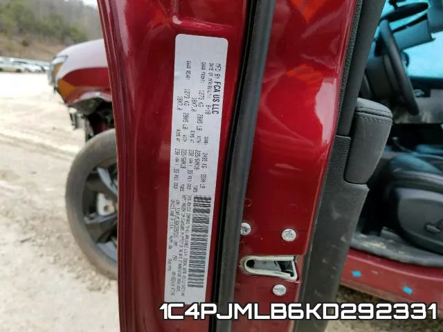 1C4PJMLB6KD292331 фото 2