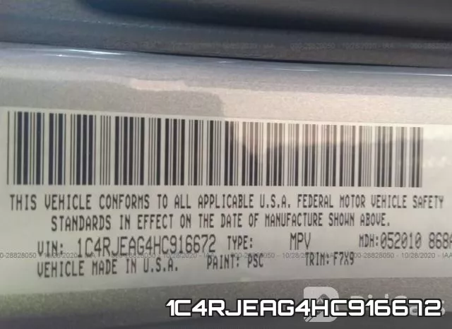 1C4RJEAG4HC916672 фото 10