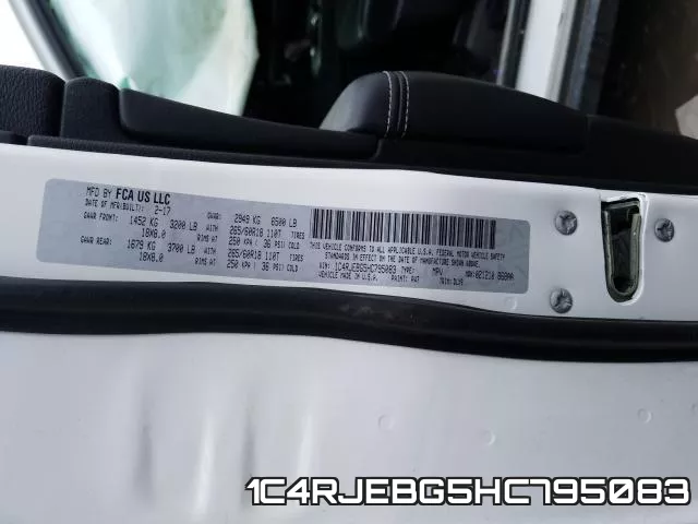 1C4RJEBG5HC795083 фото 2