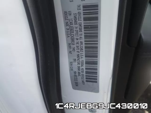 1C4RJEBG9JC430010 фото 2