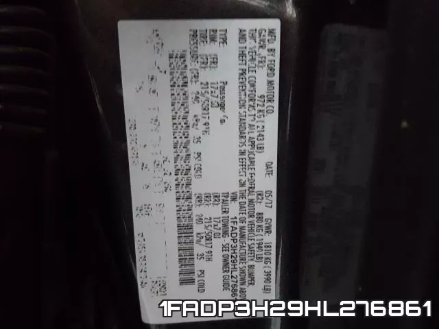 1FADP3H29HL276861 фото 2