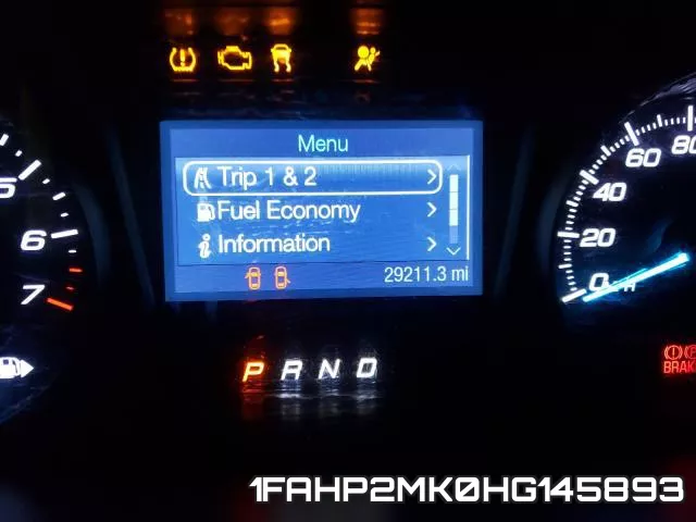 1FAHP2MK0HG145893 фото 9