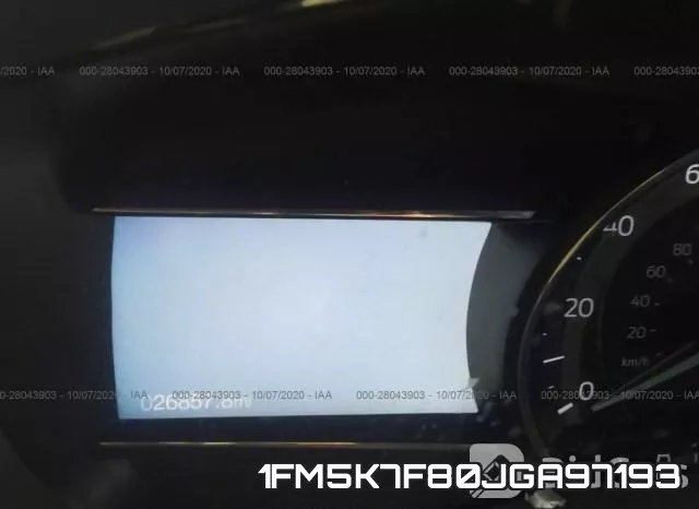 1FM5K7F80JGA97193 фото 8