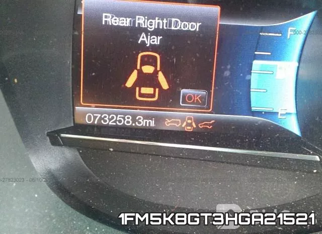 1FM5K8GT3HGA21521 фото 8