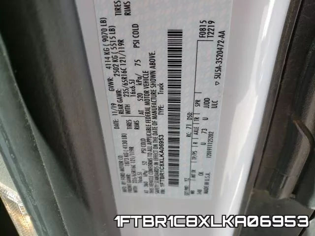 1FTBR1C8XLKA06953 фото 2