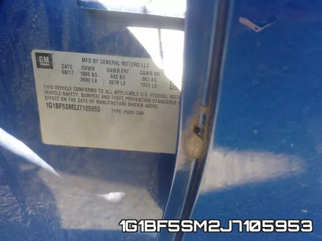 1G1BF5SM2J7105953 фото 2