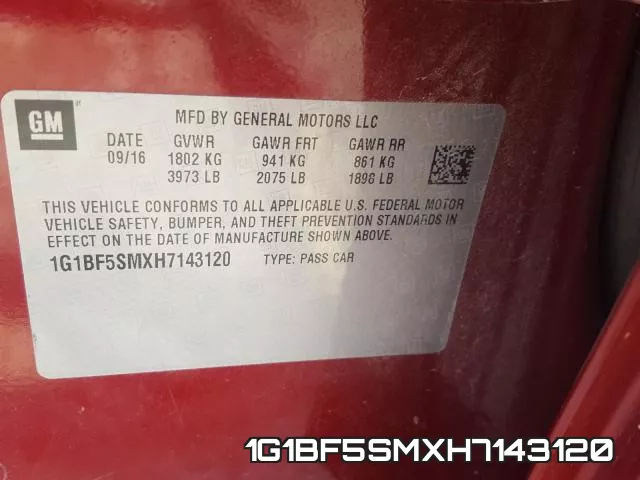 1G1BF5SMXH7143120 фото 2