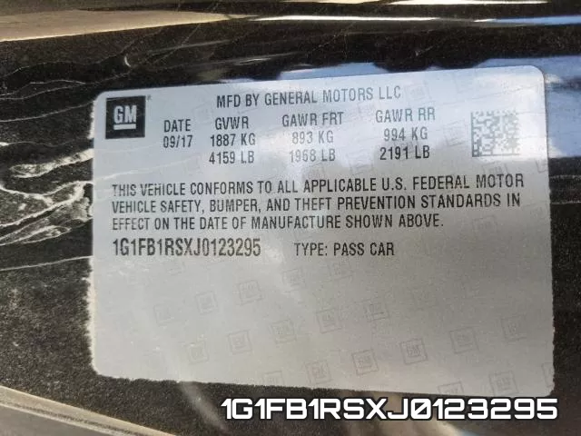 1G1FB1RSXJ0123295 фото 2