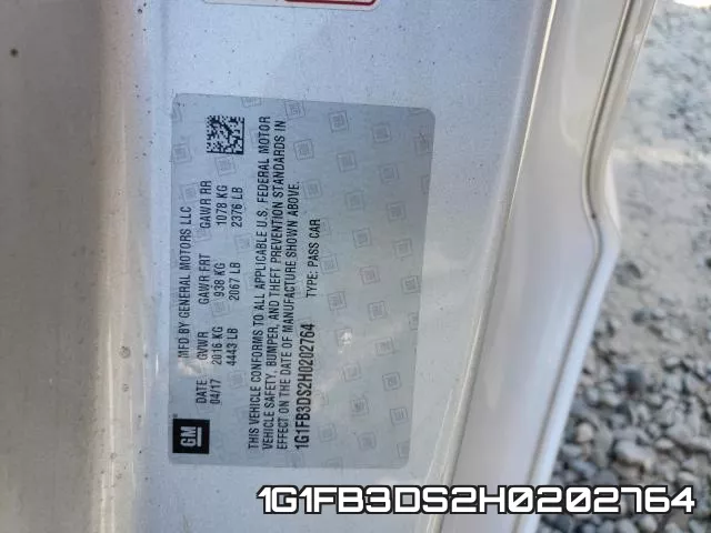 1G1FB3DS2H0202764 фото 2