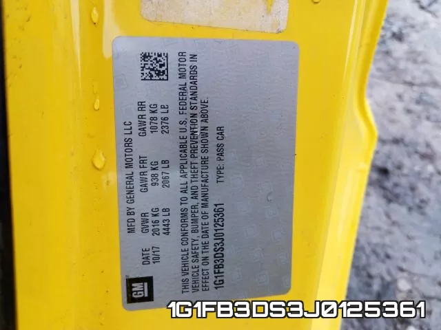1G1FB3DS3J0125361 фото 2