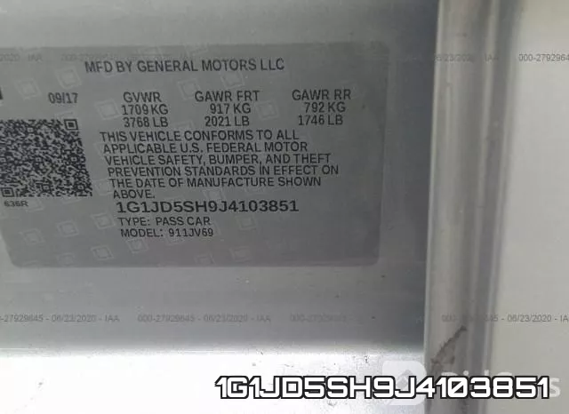 1G1JD5SH9J4103851 фото 10
