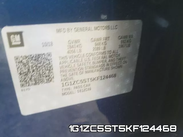 1G1ZC5ST5KF124468 фото 2
