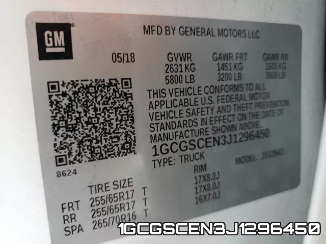 1GCGSCEN3J1296450 фото 2