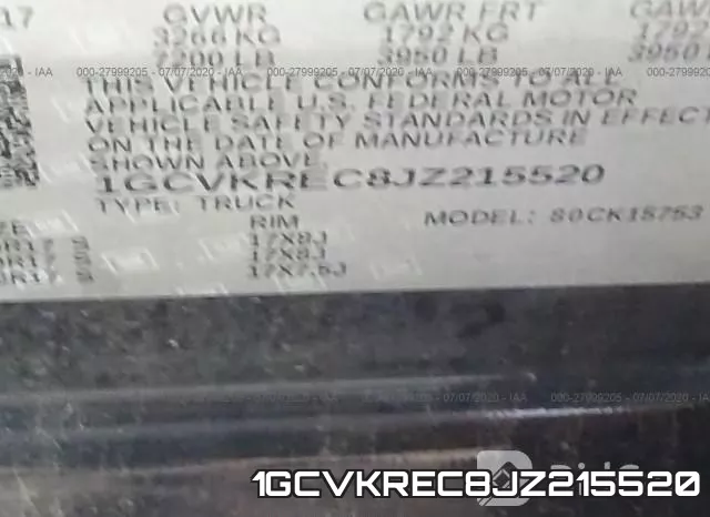 1GCVKREC8JZ215520 фото 10