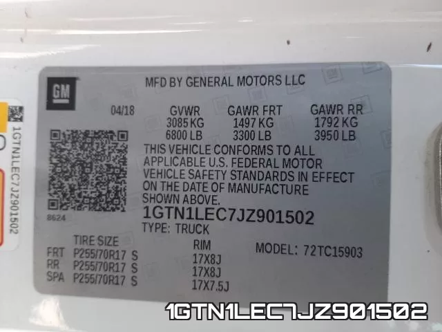 1GTN1LEC7JZ901502 фото 2