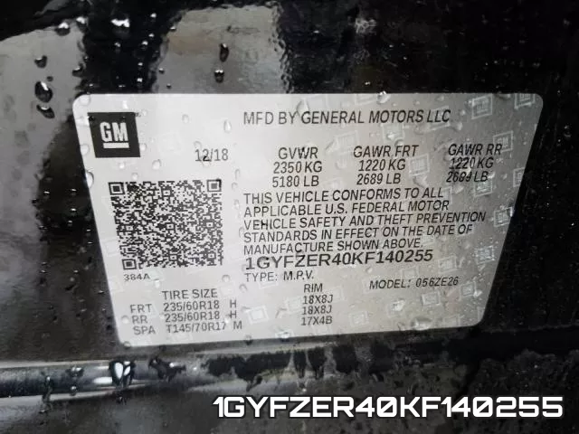 1GYFZER40KF140255 фото 2