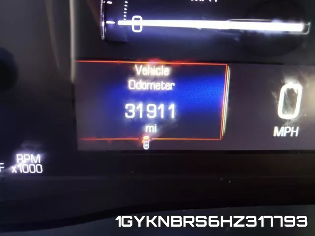 1GYKNBRS6HZ317793 фото 9