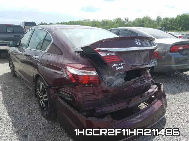 1HGCR2F11HA211486 фото 3