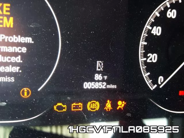1HGCV1F17LA085925 фото 9