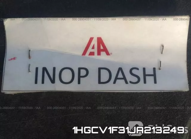 1HGCV1F31JA213249 фото 8